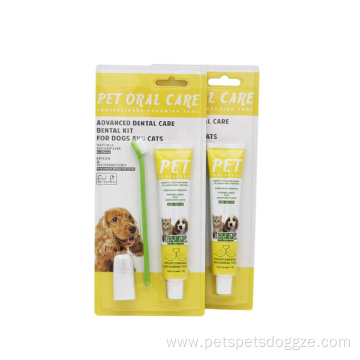 High Quality Pet Dog Toothbrush And Toothpaste Set
